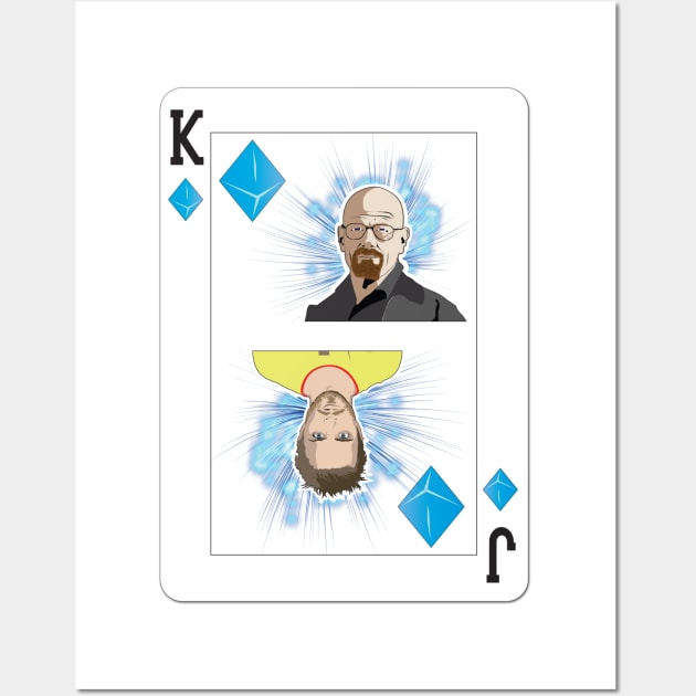 Breaking Bad Playing Card Wall Art by mikehalliday14